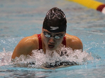 Sophomore Jessica Chen won four events Saturday to lead the Engineers to a 210-87 victory over the U.S. Coast Guard Academy.