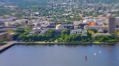 MIT and the Charles River as seen from Boston