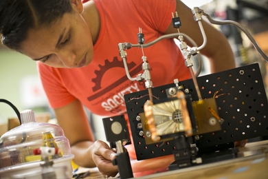 MIT student Fiona Grant 