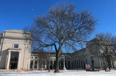 MIT has named its historic Building 2 in honor of James H. '58 and Marilyn Simons, whose generosity enabled the Institute to restore and renovate the building. 