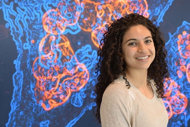 MIT senior Ava Soleimany is an award-winning researcher and captain of the MIT Women's Tennis Team. 