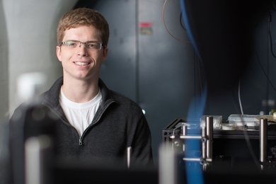 Cody Dennett, PhD candidate in the Department of Nuclear Science and Engineering