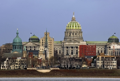 Pennsylvania State Capitol Complex in Harrisburg, Pennsylvania