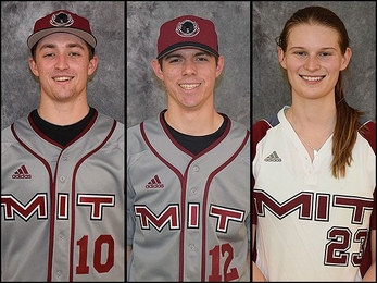 Juniors John Drago and David Hesslink and senior Tori Jensen