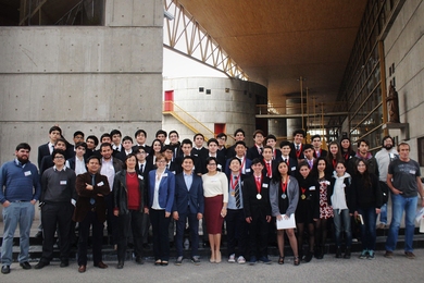 Three MIT mentors were among this year's student participants, mentors, and judges at the final International Young Physicists’ Tournament at the San Joaquin campus of Pontifical Catholic University.