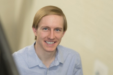 “I’m working on bigger questions not only from a scientific perspective, but also from a societal perspective,” says Brian Henderson, Stanton Fellow in Nuclear Science and Security.