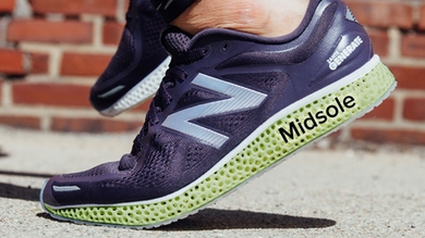 Jessica Rosenkrantz collaborated with New Balance to develop a customized, 3-D-printed midsole.