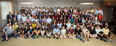 More than 140 students from five School of Engineering departments completed intensive SuperUROP research projects in the 2016-2017 academic year. 