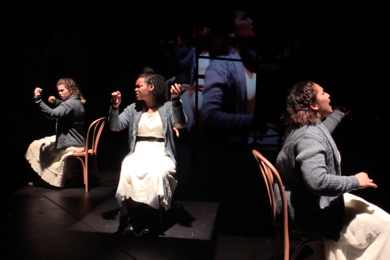 MIT student Neerja Aggarwal directed "Einstein's Dreams" on stage in the spring of 2017.