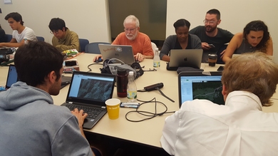 A "mapathon" hosted at MIT helped to develop a crowdsourced map of Puerto Rico's infrastructure damaged by two recent hurricanes. The map seeks to help aid agencies assess where to concentrate relief efforts on the ground. 