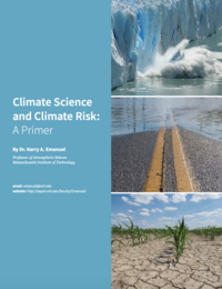 "Climate Science and Climate Risk: A Primer" by Kerry Emanuel is written for nonscientists.