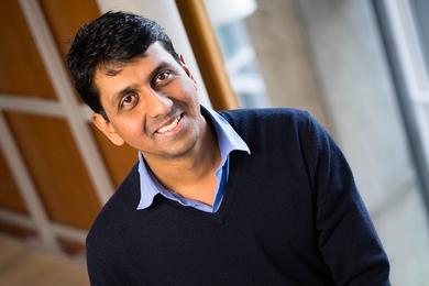 Vinod Vaikuntanathan is an associate professor of electrical engineering and computer science and a principal investigator in CSAIL. 