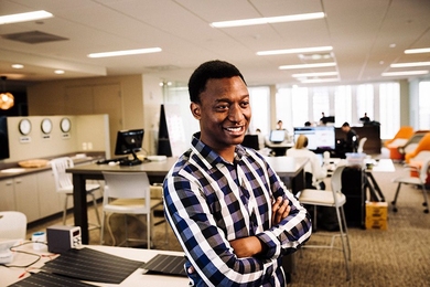 “The best thing about being at MIT is that people are working on all these cool, different things that they’re passionate about,” says graduate student Prosper Nyovanie. “I think there’s a lot of clarity that you can get just by going outside of your circle and talking to people.” 
