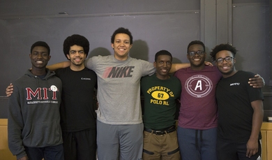 Members of The Standard gather for a photo before a workshop.