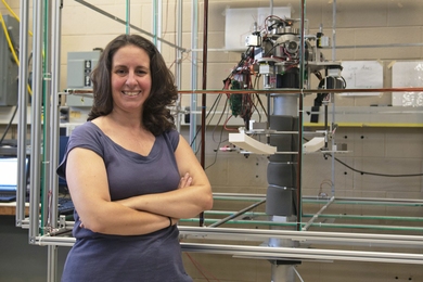 Department of Aeronautics and Astronautics head Jaime Peraire calls Rebecca Masterson “an outstanding researcher with an impressive record of accomplishment in space systems engineering and design.”