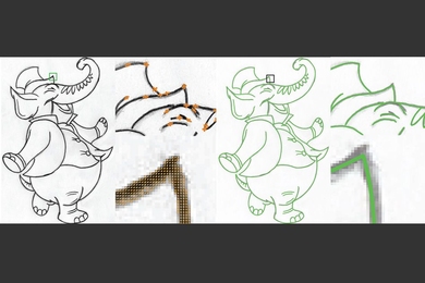 MIT researchers have developed an algorithm that traces intersections in sketches without error. This could save digital artists significant time and frustration when vectorizing an image for animation, marketing logos, and other applications.