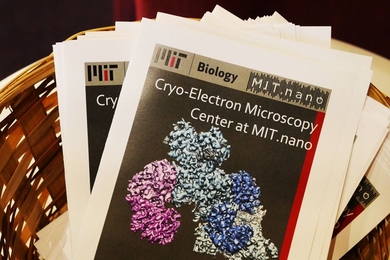 The MIT Department of Biology hosted its Cryogenic Electron Microscopy Symposium to celebrate two new microscopes being installed in MIT.nano.