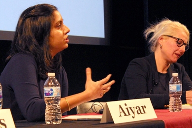 In a recent Starr Forum, Sana Aiyar, an associate professor of history at MIT, explored ways in which populist nationalism has reversed the progressive and inclusive policies of post-independence India.