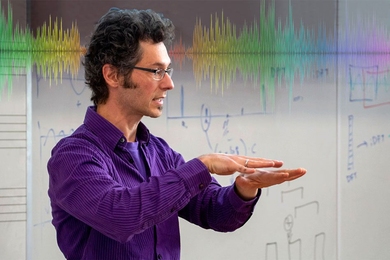 “Our students build some tech, then use it in a creative and artistic way,” says Eran Egozy, a professor of the practice. “Music technology is the quintessential multidisciplinary field, and this kind of multimodal thinking is increasingly important as we educate tomorrow’s leaders.”