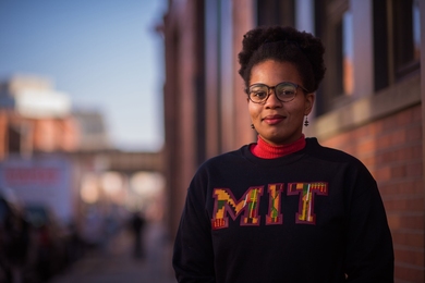 “Having representation from women, especially black women, in the [nuclear science and engineering] department was a huge factor in me wanting to come back,” says PhD candidate Raspberry Simpson.