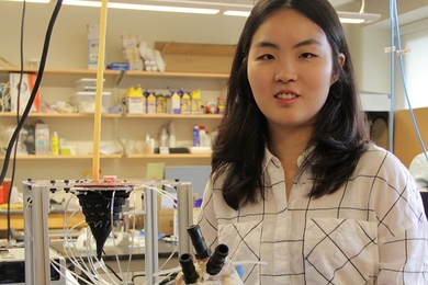 Clara Park ’14 SM ’17, a graduate research assistant at MIT’s Therapeutic Technology Design and Development Lab, is working with Assistant Professor Ellen Roche on a heart model to test and validate different implantable cardiac devices. Park presented her work at a recent workshop organized by Roche and Claire Conway from the National University of Ireland Galway. With support from the MIST...