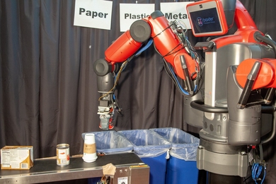 RoCycle can detect if an object is paper, metal, or plastic. CSAIL researchers say that such a system could potentially help enable the convenience of single-stream recycling with lower contamination rates that confirm to China's new recycling standards. 