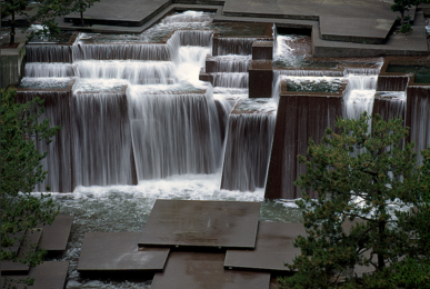 "Ira's Fountain," Lawrence Halprin and Associates