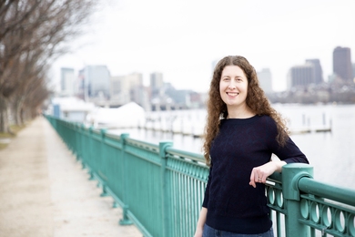 Angelique Scarpa, an administrative assistant in the Department of Chemical Engineering, is encouraging MIT community members to spend time in nature.