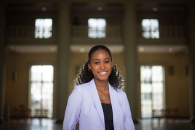 “I’ve been drawn to [international] experiences mainly because I love school, and I love the classroom experience, but it just can’t compare to living with people and understanding their way of life and the issues they face every day," says senior Kendyll Hicks.