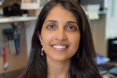 Ritu Raman speaks about WISDM, a platform highlighting female speakers at MIT.