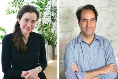 Photos of Myriam Heiman and Alan Jasanoff