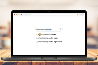 prediction model guesses next word