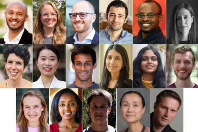Seventeen headshot photos of new MIT School of Engineering faculty