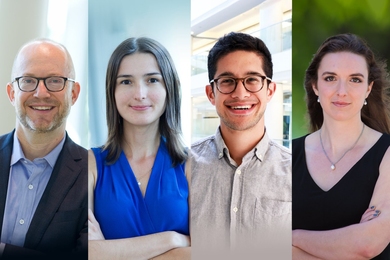 Side-by-side headshots of Evan Lieberman, Volha Charnysh, Jared Kalow, and Erin Walk
