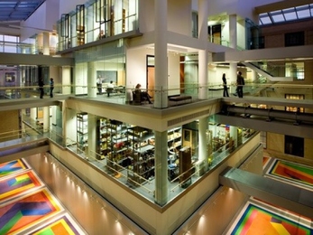 interior shot of the MIT Center for Theoretical Physics