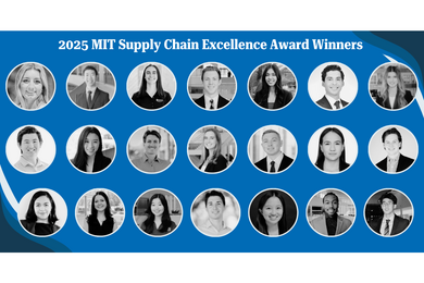 21 grayscale thumbnail portraits in circular frames on a blue background that displays each subject’s name