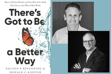 There’s Got to be a Better Way book cover, Nelson Repenning, and Donald Kieffer