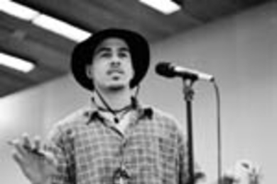 Black Student Union president Daniel W. Rodriguez comments on the role of the BSU in buliding a community among MIT students of color at the Race2000 panel discussion.