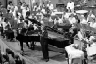 Professor of Music Ellen Harris was accompanied by Institute Professor John Harbison on piano at Tech Night at the Pops on June 3. The duo performed "This Heart of Mine" and "Time After Time."