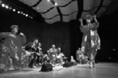 The Office of Government and Community Relations and the Algebra Project founded by Bob Moses (who directed the Student Nonviolent Coordinating Committee's Mississippi voter registration campaign, including in the 1964 Freedom Summer) presented Sweet Honey in the Rock singing songs of peace and justice in a children's concert at Kresge Auditorium on January 14. See story, page 9.