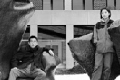 Kevin Choi, a junior in management (left), and Helen Lee, a senior in architecture, are recipients of List Foundation Fellowships in the Arts.