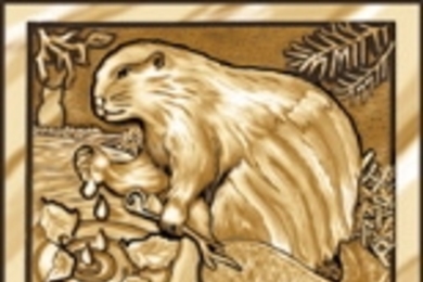 The top of the "brass rat" (left) for the Class of 2002 has many subtle design elements, while the traditional MIT seal (center) has undergone some changes on the side of the ring (right).