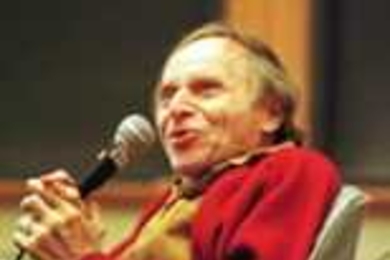 Institute Professor Emeritus Philip Morrison speaking about "Planets, Planets."