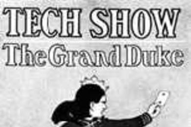 An original poster from the 1901 MIT production of The Grand Duke.