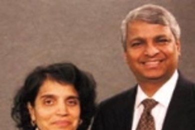 Jaishree Deshpande and Desh Deshpande.