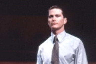 Hank Stratton, who portrays Werner Heisenberg in "Copenhagen," will take part in a symposium at MIT on May 13.