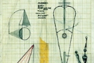 Theodore Roszak's "Development by Radial Lines, 1936" will be on display during the List Center's fall exhibition, "After the Beginning and Before the End."