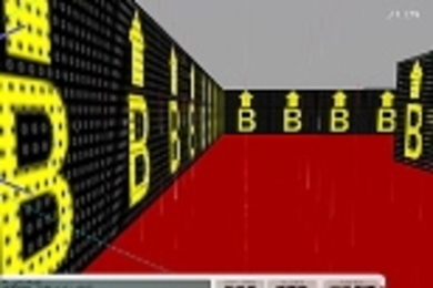 Players can use magnetic fields to turn and navigate mazes in the educational video game "Supercharged."