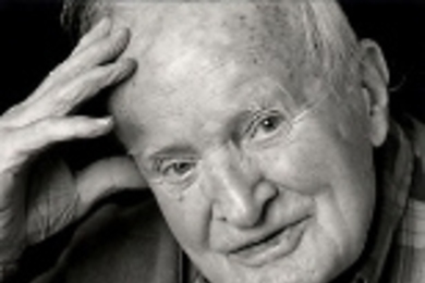 A portrait of Professor Arthur R. von Hippel at age 100, taken by his grandson Jonas Kahn, a professional photographer.