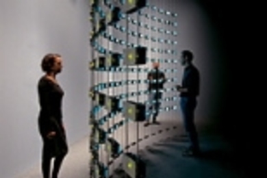 Mark Hansen and Ben Rubin displayed their piece "Listening Post" in 2002 at the Whitney Museum of American Art in New York. It is composed of 231 miniature text display screens that show snippets of conversations from chat rooms. The piece will be exhibited at the List Center beginning Feb. 12.